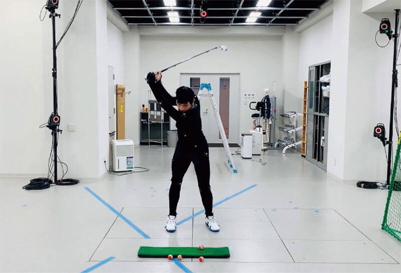 インソール実験の様子